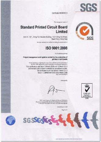 You can double click here to visit SGS.com  and input our certificate number:  HK09/00215  to verify the status of our ISO 9001:2008 - Quality Management System Certification