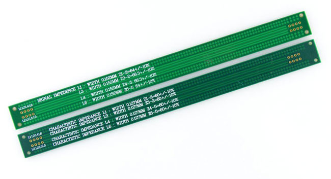 <Impedance Test Coupons>